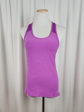 Adidas Performance Core Run Tank Top Purple Size Small